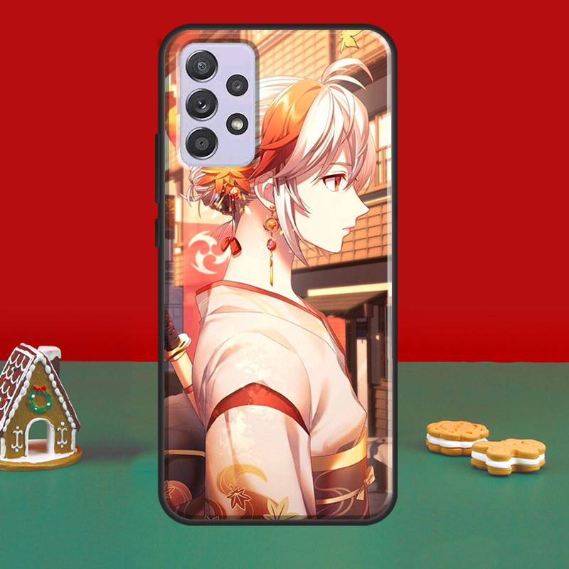 

Ударный чехол Kaedehara Kazuha Genshin для Samsung A51 A71 A50 A70 A41 A31 A11 A10 A52S A21S A12 A22 A32 A42 A52 A72 Samsung A72