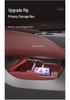 Buick Envision PLUS Silikon Mittelkonsolen unteres Ablagefach Organizer