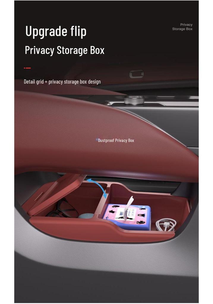 Buick Envision PLUS Silikon Mittelkonsolen unteres Ablagefach Organizer