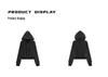 Women's Autumn Distressed Hooded Retro Cardigan - Versatile, Trendy Court Style Jacket