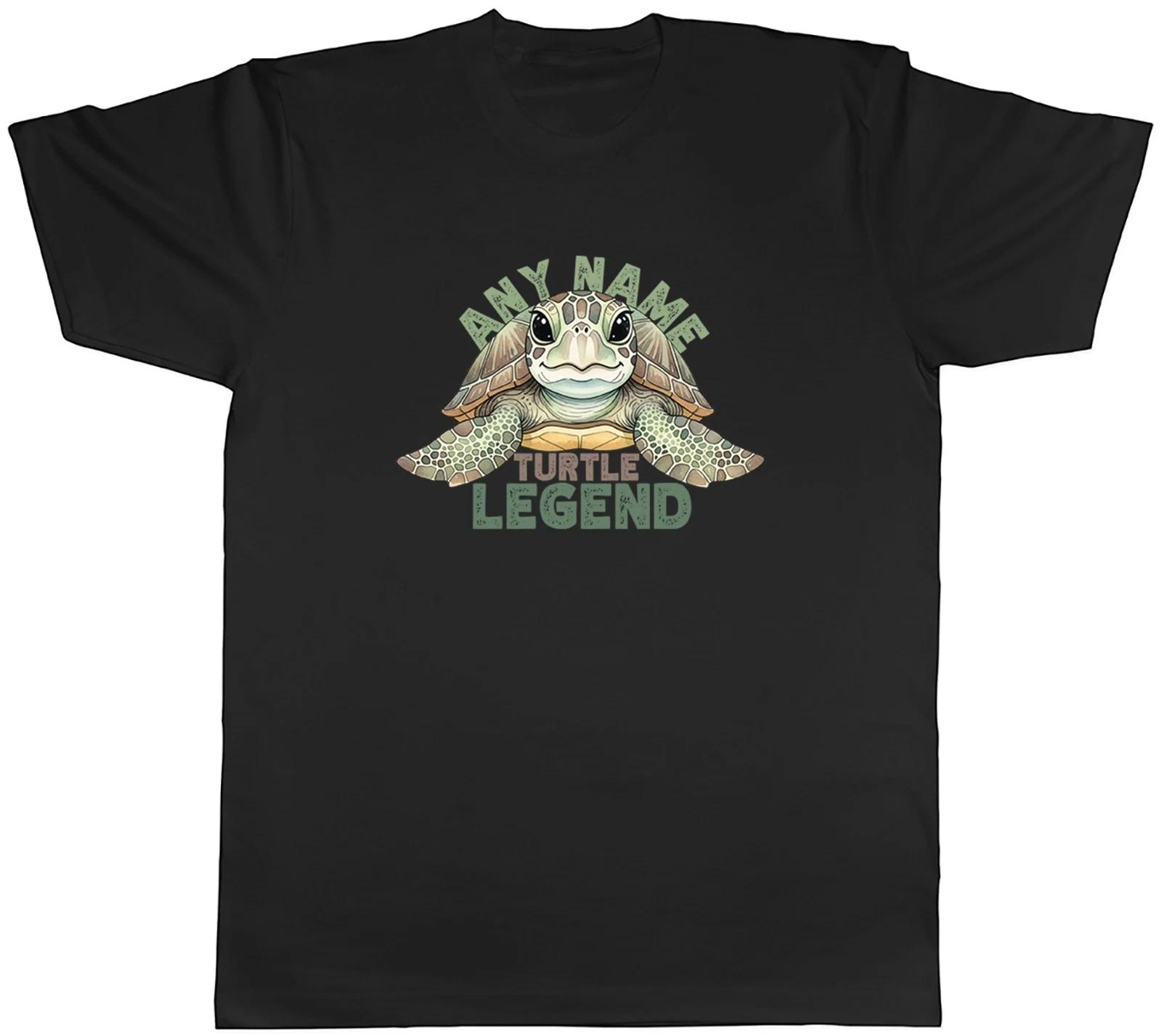 Personalised Any Name Turtle Legend Mens T-Shirt Tee Gift Top XXL