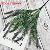 Bouquet Lavender Simulated Artificial Plastic Artificial Flower For Indoor Decor