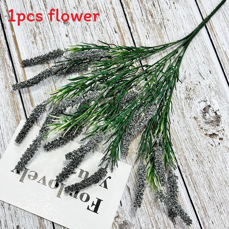Bouquet Lavender Simulated Artificial Plastic Artificial Flower For Indoor Decor