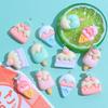 10Pcs Resin Ice Cream Cute Dessert Resin Charms Pendants For Jewelry Making DIY Handmade Earring Bracelet Necklace Accessories