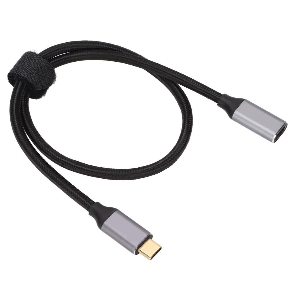 4K 100W PD 5A USB 3.2 GEN2 USB C Extension Cable Male to Female Type C Extender Cord