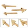 3pc Soldering Iron Tips Set Copper Triangular Smoothing Head Replacement Tips for 80Watt Plastic Welder Repair Tool