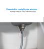 1 Stück 45mm Gewinde auf 31mm Gerader Rohradapter G1-1/2 Zoll Abflussrohrfitting für Spüle Hauszubehör Abflussrohrverbindung