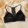 Women S Sexy Front Closure Seamless Push Up Backless Thin Breathable Wireless Bra