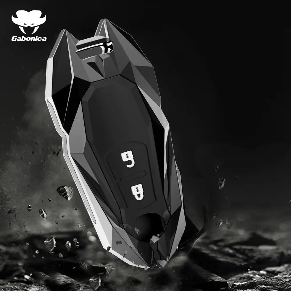 Key Case for Car New 2 3 Buttons Zinc alloy Car Key Fob Case Cover For Mazda 2 3 6 Atenza Axela Demio CX30 CX-4 CX-5 CX5 CX-3 C