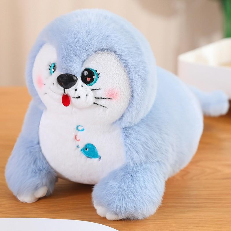 Sea Plush Lion Toy Marine Animal Stuffed Doll Kids Gift Decorations Bedroom