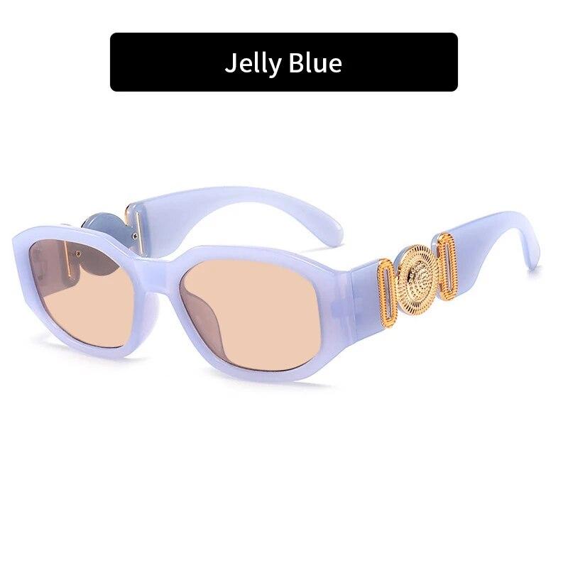 Vintage Square Sunglasses Women Men Luxury  Designer Sun Glasses Travel Shades Retro Eyewear UV400 Zonnebril Voor Mannen