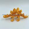 3D Printed Stegosaurus Dinosaur Skeleton Transforming Ornament Figure Gift Craft Toy