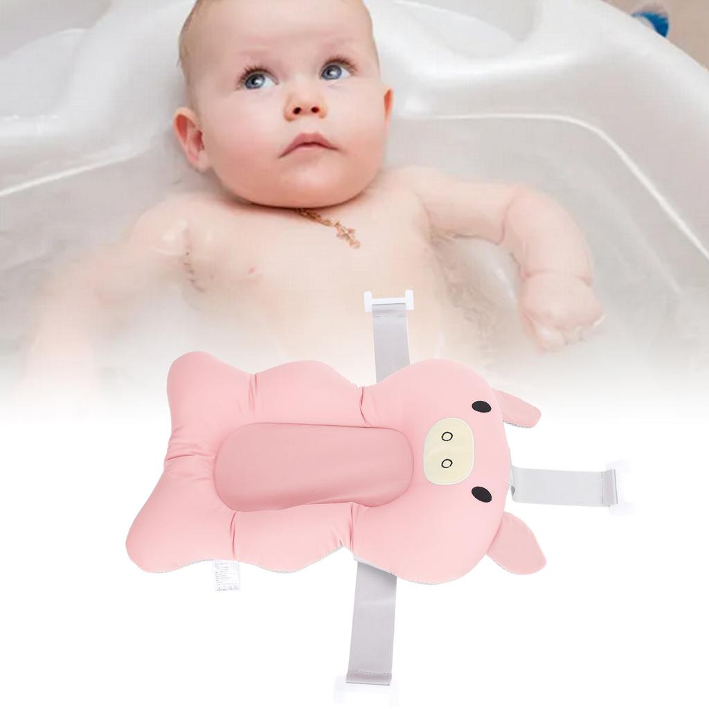 Cuscino Sedile Vaschetta da Bagno per Bambini Morbido Confortevole Cuscino da Bagno per Lavandino Bambini Cuscino Galleggiante di Supporto per Vasca da Bagno per Bambini Neonati