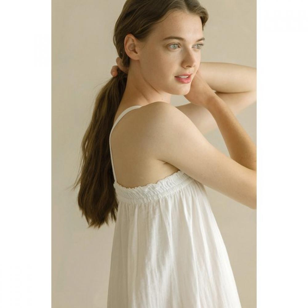 Gohunabi White Shower Wrap Single option