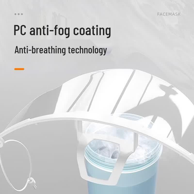 COKRSUPE Transparent Anti-fog Smile Mask, 30-Pack