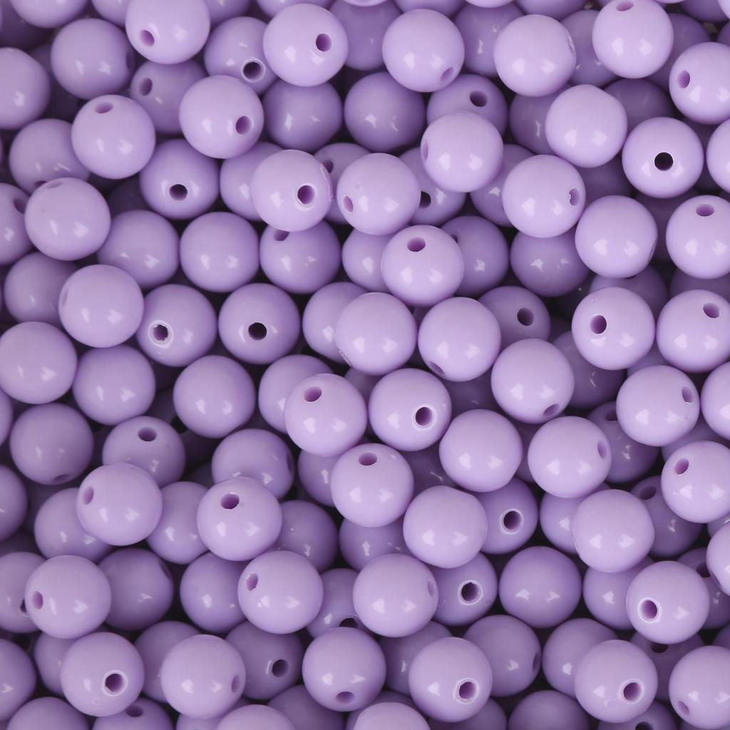 Spring Color Acrylic Beads for Children's DIY Projects