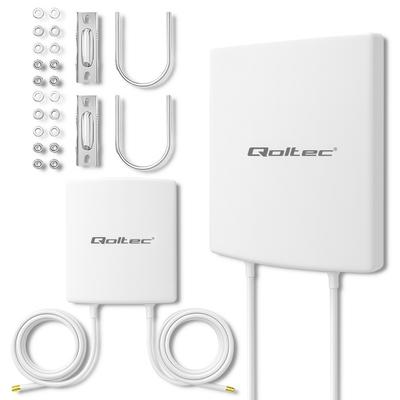 Antena Qoltec 5G LTE | 14dBi| Zewnętrzna