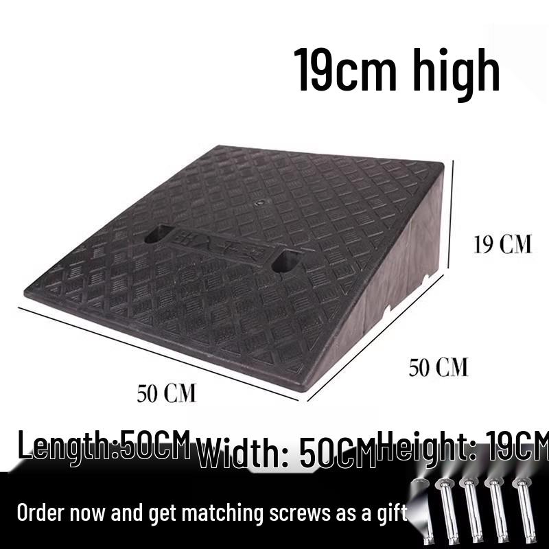 Uphill Slope Mat, Barrier-Free Ramp, Plastic Ladder, Speed Bump, Intersection Aid