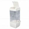 Bird Cage Feeder Squirrel Proof Parrot Feeder Food Dispenser Detachable Easy Refill Generous Storage