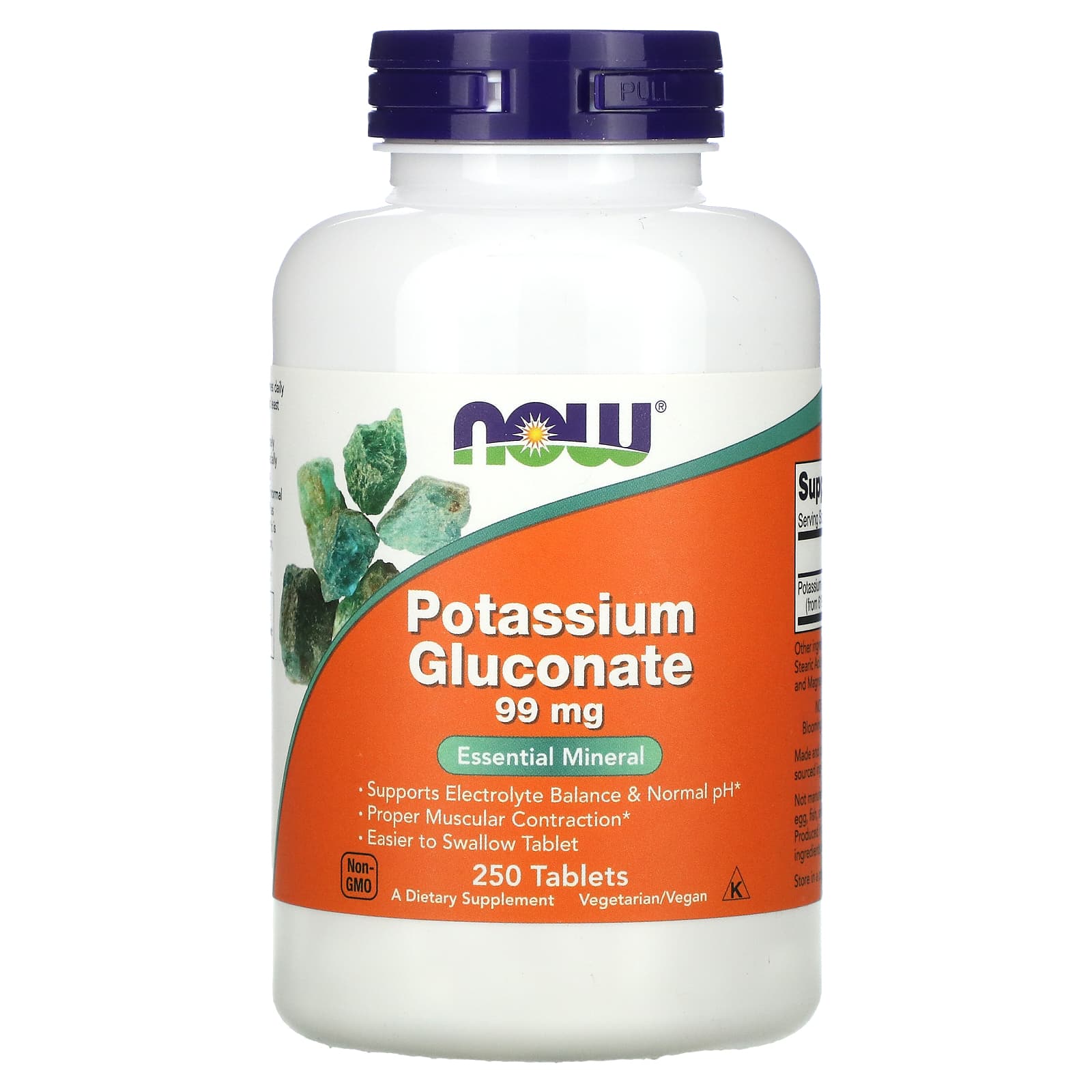 

Potassium Gluconate, 99Mg, 250 Tablets