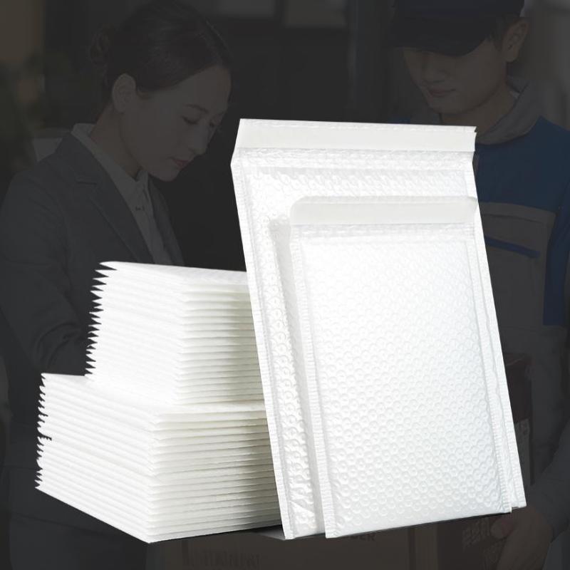 Self-Sealing Bubble Mailers 10Pcs Waterproof Padded Envelopes for Online Store Order Shipping