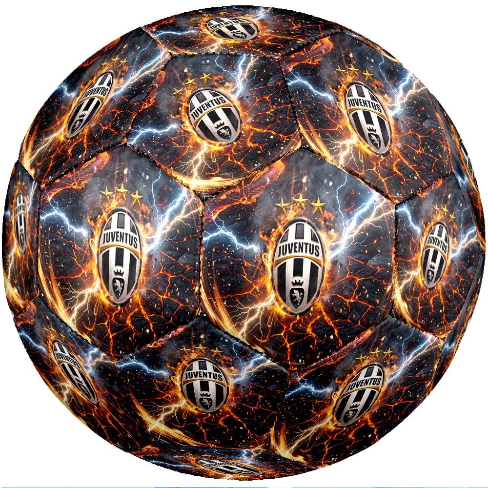 Pallone da calcio a tema Juventus FC Taglia 5 Pallone da calcio Tocco Morbido Pallone da calcio Professionale per Allenamento per Sport all'Aperto