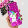 Case For Samsung F54 5G Back Cover Glitters Fashion Cat Wolf Soft Silicon Bumper For Samsung Galaxy F54 5G F546B Phone Case Capa