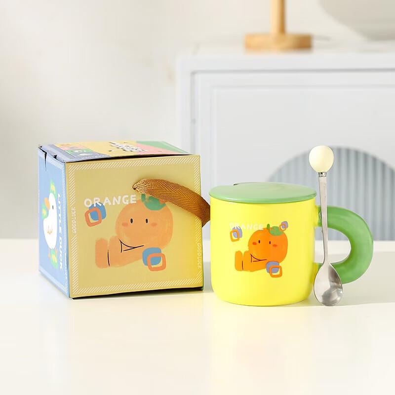 Cartoon Ceramic Breakfast Mug