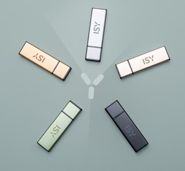Isy 128gb usb flash drive imu-2500-alu