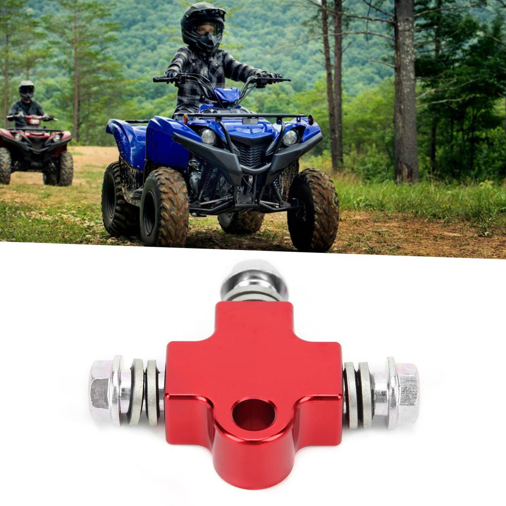 Tee Connector Coupling 3‑Way Tubing Hose Steel   for Motorcycle ATV Modification