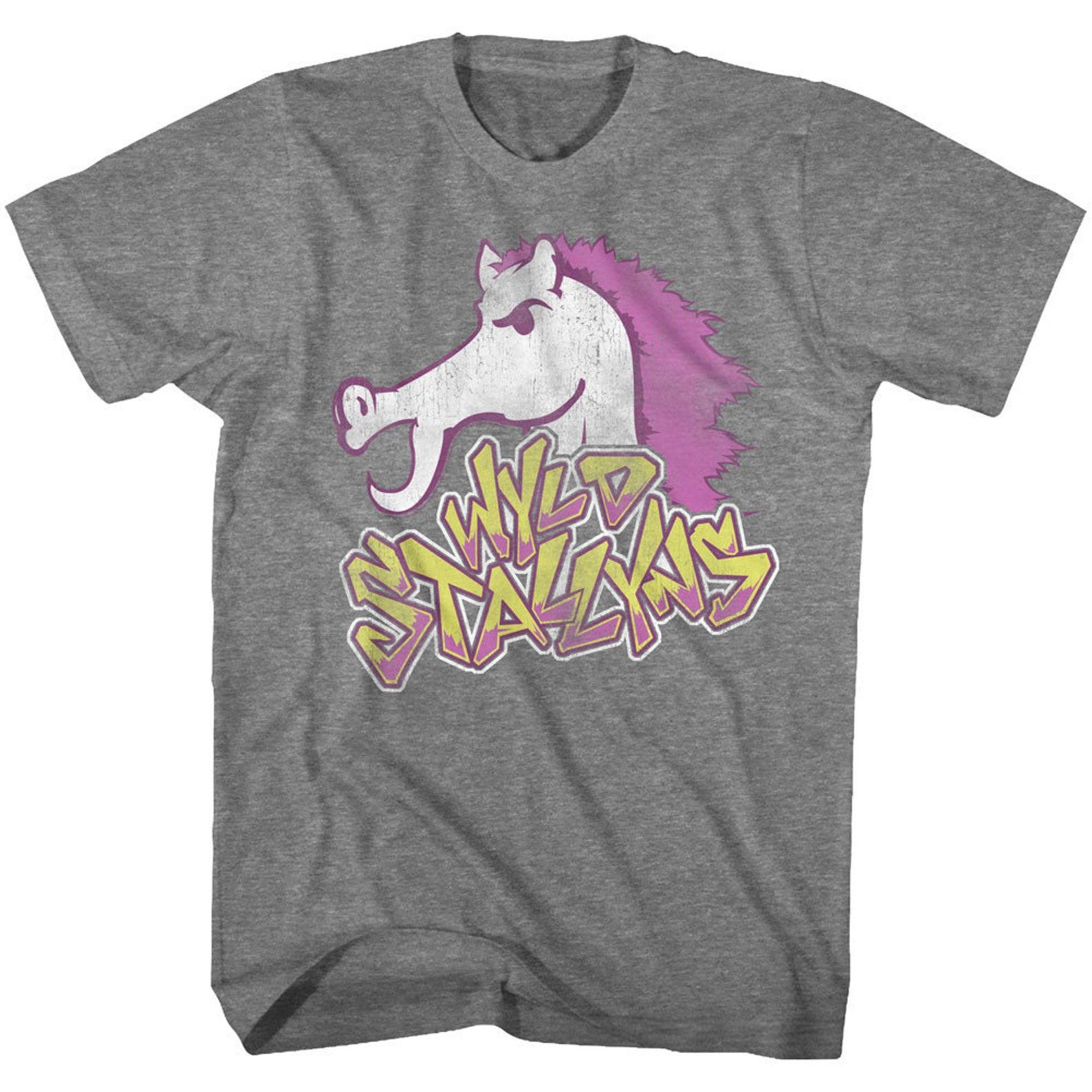Bill And Ted Purple Stallyn Smoke T-Shirt 4XL
