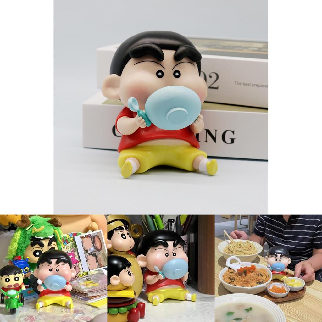 Adorable Crayon Shin-chan Action Figure Cute Pvc Desktop Model For Collectors