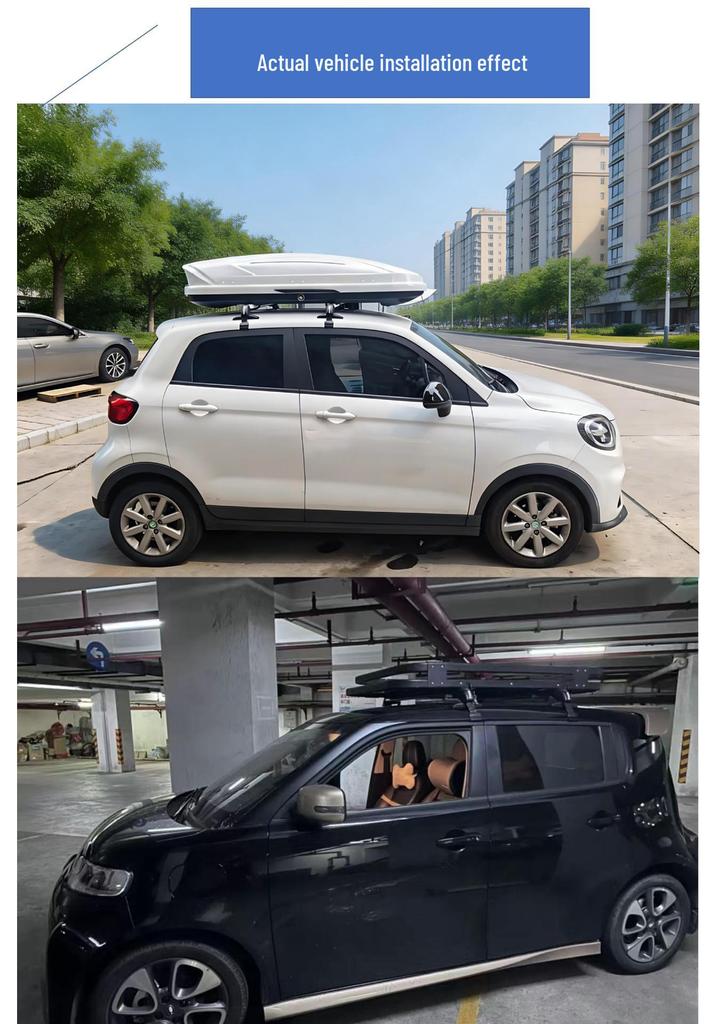 Lockable Aluminum Crossbars for Car Roof Racks and Luggage