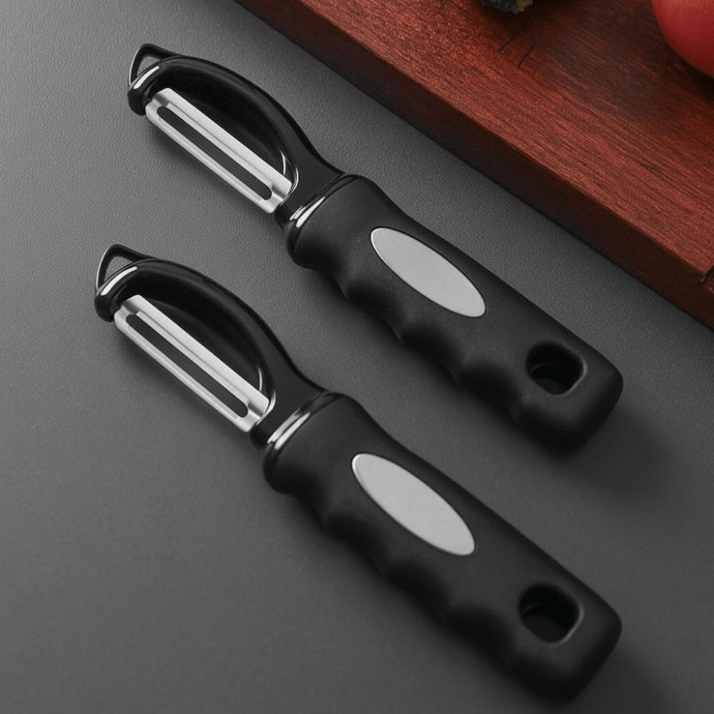 Weicher Griff Schwenkbarer Gemüseschäler Ultra Scharfer Edelstahl Schäler Haushalt