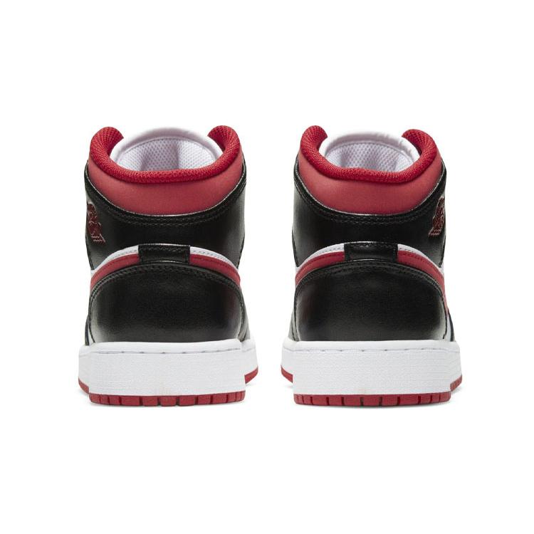 New Jordan Kids Air Jordan 1 Mid 'Metallic Red' Sneakers DJ4695-122