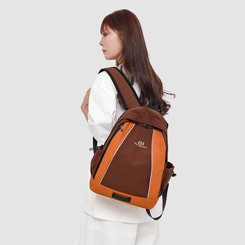 Lightweight Oxford Cloth Large-capacity Schoolbag New Leisure Travel Student Backpack Wear-resistant