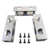 With Screw Metal Under Desk Laptop Mount Space Saving Screw Mounting Under Table Notebook Organizer Metal Frame