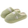 Winter Baotou Cotton Tugs Home Warm Fleece Comfortable Couples Indoor Home Non-slip Cotton Slippers