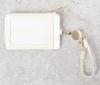 Flower Ring Pass Case (with Reel) Tulip GPC0054-IV (Ivory)