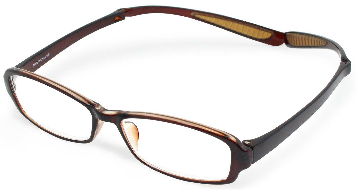 

Очки для чтения Duke, подвесные, с оправой на шею, неоклассические, с мягким футляром, коричневые +1,5 GLR-21-3+1,50