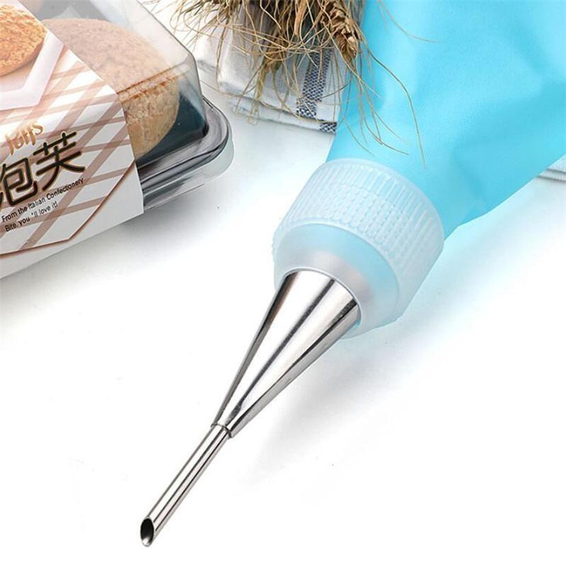 Nástavec s tryskou na nádech Cukrovinky z nerezové oceli Dortový košíček Nástroj na vstřikování pomrazy Sada trubiček na stříkačky na pečivo