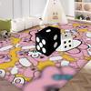 O-Opanchu Cute Usagi Room Mats Retro Multiple Choice Living Room Kitchen Rug Non-Slip Welcome Rug