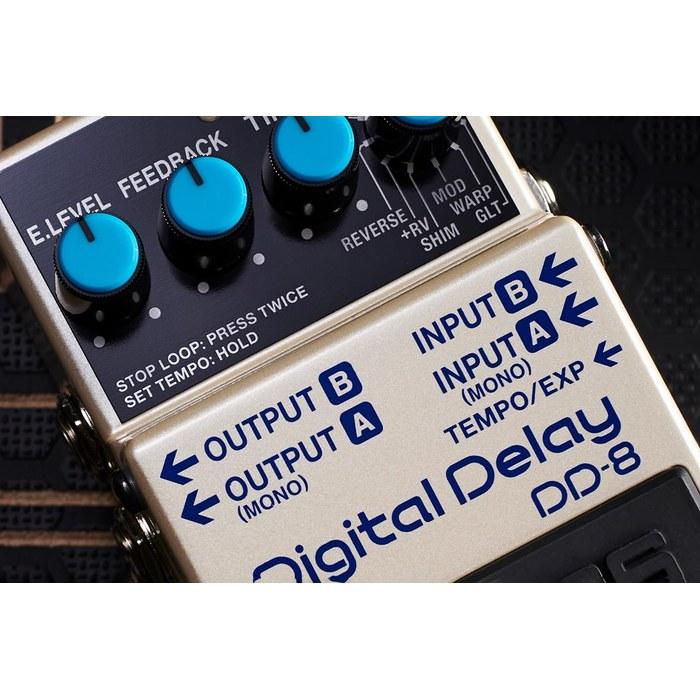 BOSS DD-8 Digital Delay Boss Black, Beige