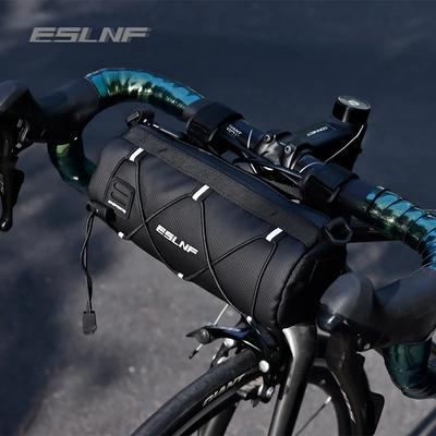 ESLNF Velosipēda Priekšējā Soma Lielas Ietilpības Uzglabāšana Ārpusē Ūdensnecaurlaidīga Daudzfunkcionāla Braukšanas Soma Kalnu Velosipēda Priekšējā Soma Velosipēda Piederums