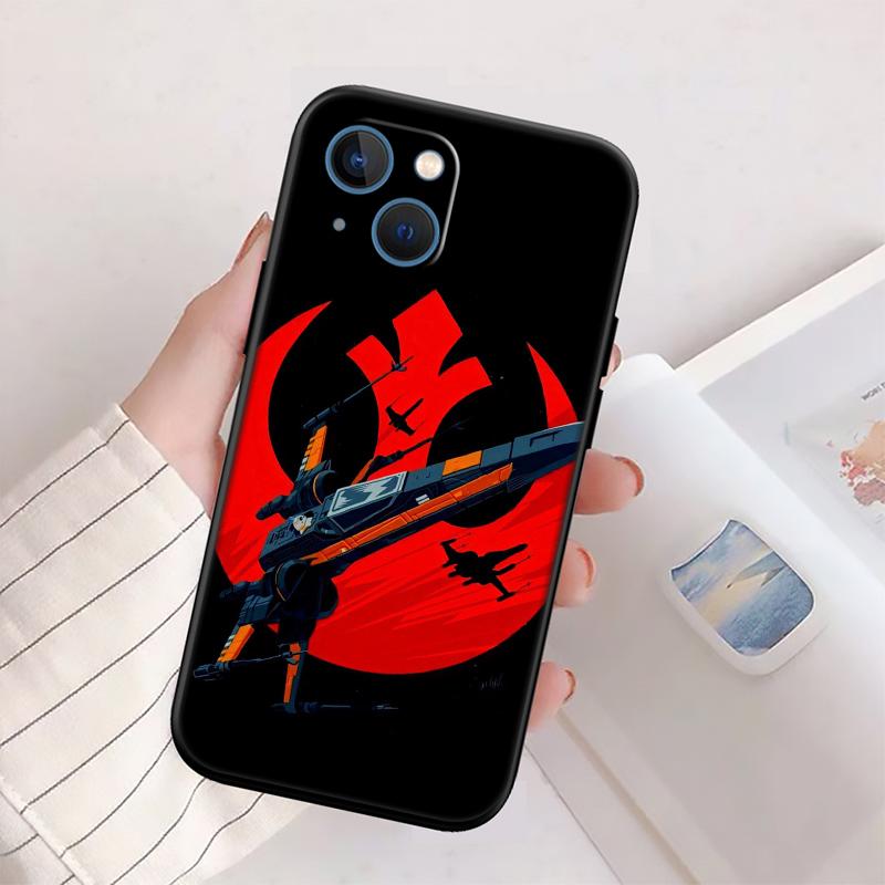 Star Wars Movie New High-End Shell Phone Case for iPhone 16 15 14 13 12 Pro Max Plus Mini