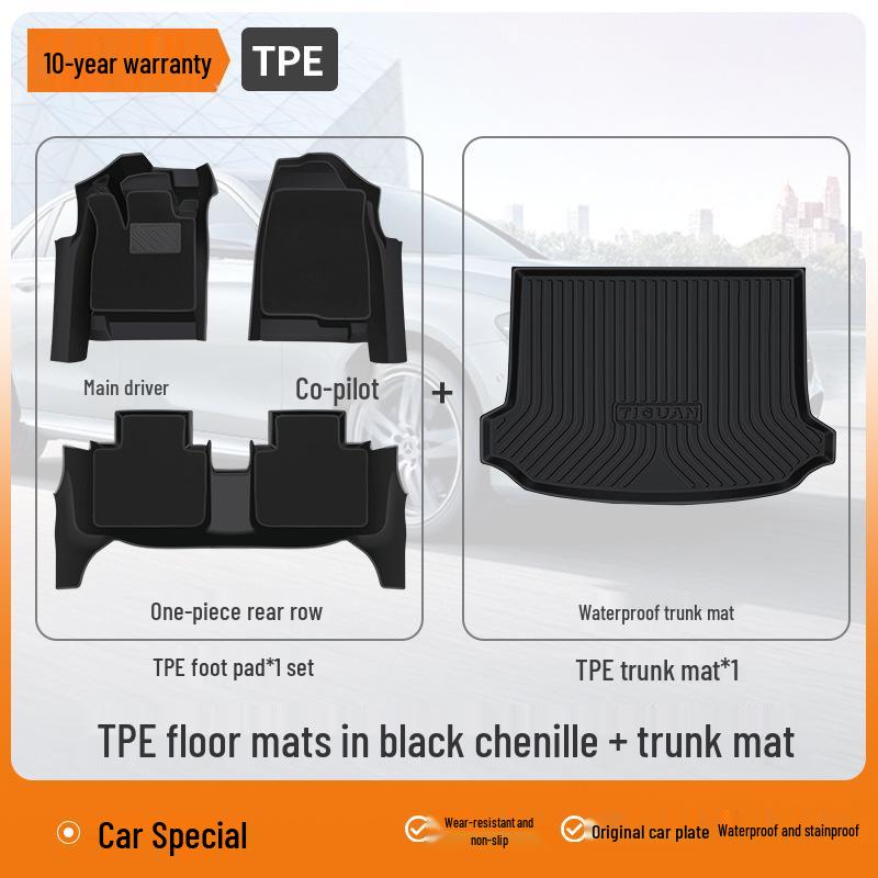 TPE Fully Enclosed Floor Mats for 2025 Honda CRV Haoying - Driver's Side