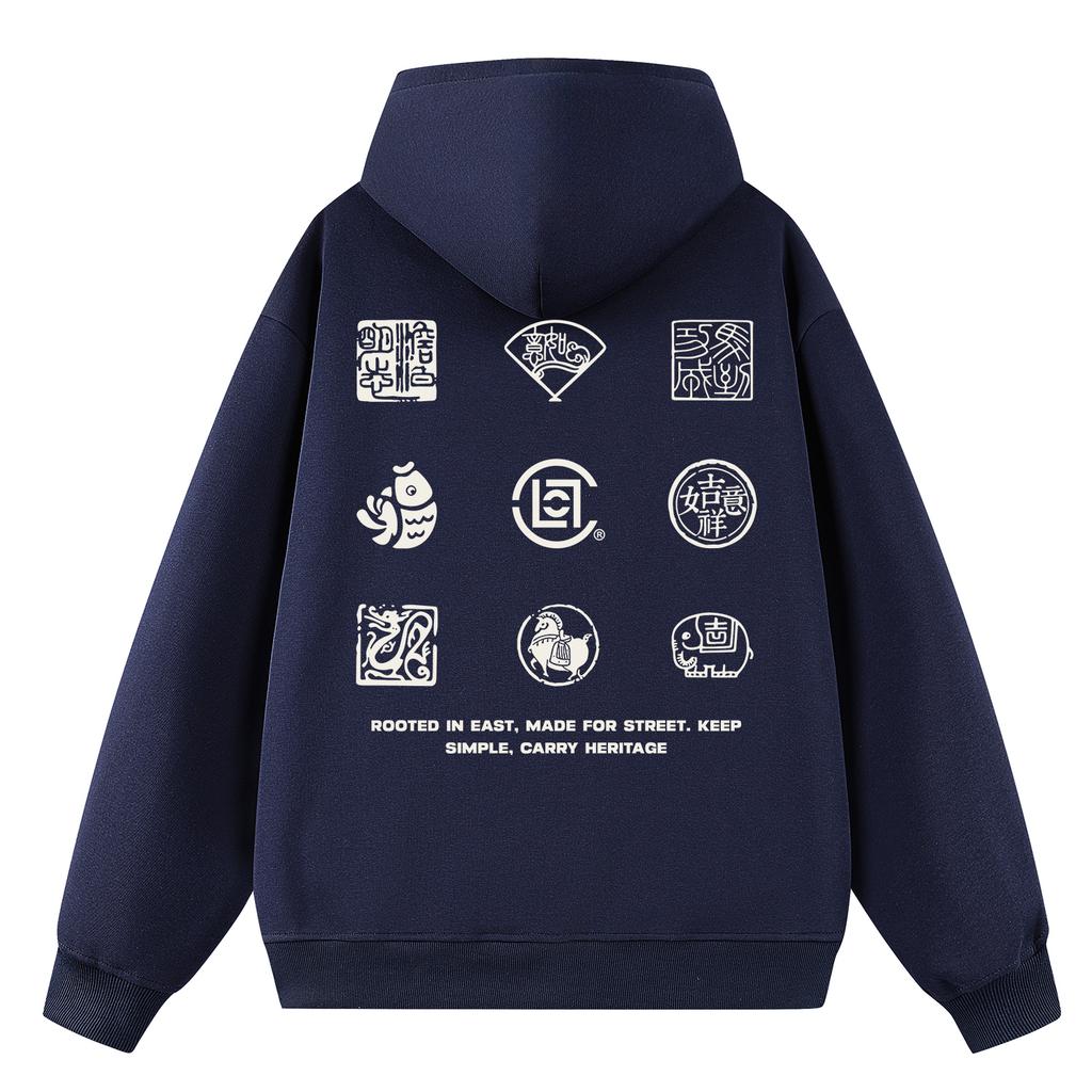 CLOT Sweatshirts Unisex Hooded (Non-detachable) Moderate Straight Fit EL2630120A060316-Q4