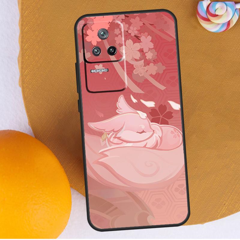 Genshin Impact Yae Miko For POCO F3 F4 GT M4 M5 X3 X4 Pro Phone Case For Xiaomi 12S Ultra 12T 11T Pro 12 11 Lite