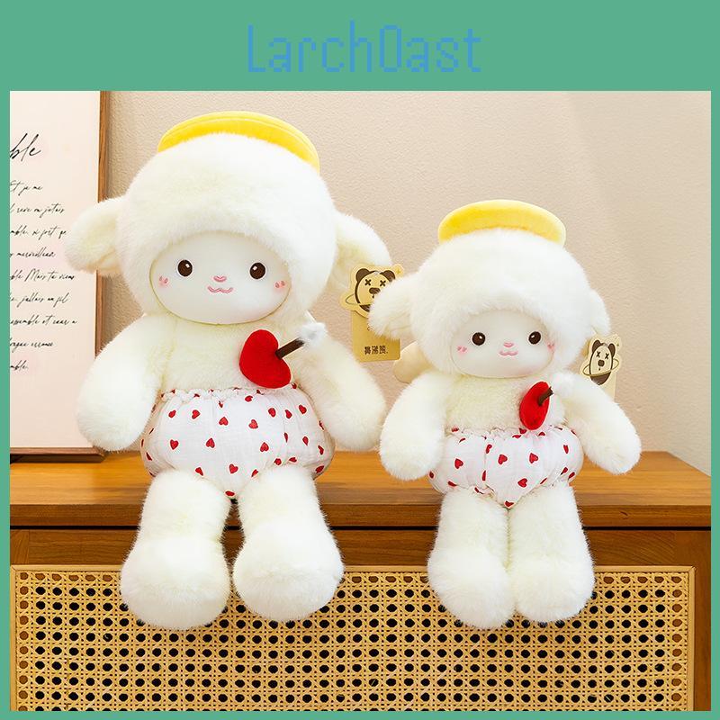 Cute Angel Sheep Plush Toy With Pp Cotton Filling For Kids And Girls Gift