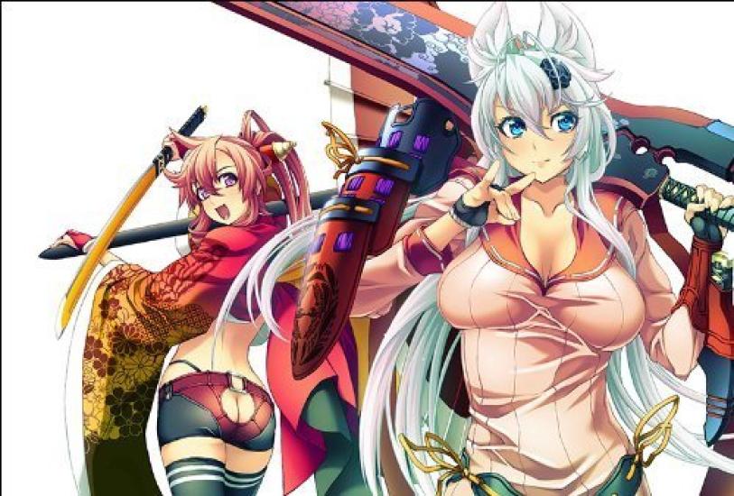 

Alter edition with Hyakka Ryoran Yagyu Jubei Silver Sword Princess Complete Figure Japan [Limited placemat] 1/8 (Hobby Limited)